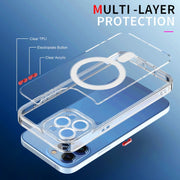 Cat-eye TPU + Custodia per telefono Magsafe in acrilico, For iPhone 12 Pro, For iPhone 12 Pro Max, For iPhone 11, For iPhone 11 Pro Max, For iPhone 11 Pro, For iPhone XR