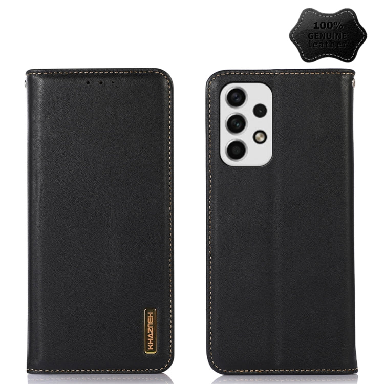 Custodia portafoglio in pelle per Samsung Galaxy A23 e A33