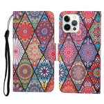 Custodia portafoglio in pelle per iPhone 13 Pro Max