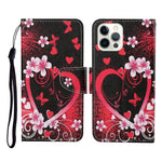 Custodia portafoglio in pelle per iPhone 13 Pro Max