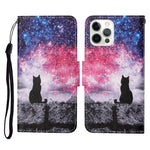 Custodia portafoglio in pelle per iPhone 13 Pro Max