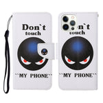 Custodia portafoglio in pelle per iPhone 13 Pro