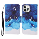 Custodia portafoglio in pelle per iPhone 13 Pro