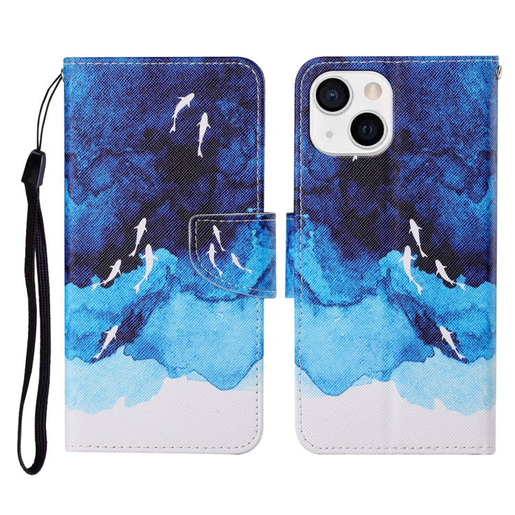 Custodia portafoglio in pelle per iPhone 13 con slot carte
