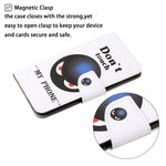 Custodia portafoglio in pelle per iPhone 13 mini