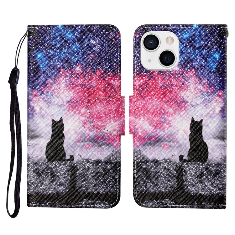 Custodia portafoglio in pelle per iPhone 13 mini