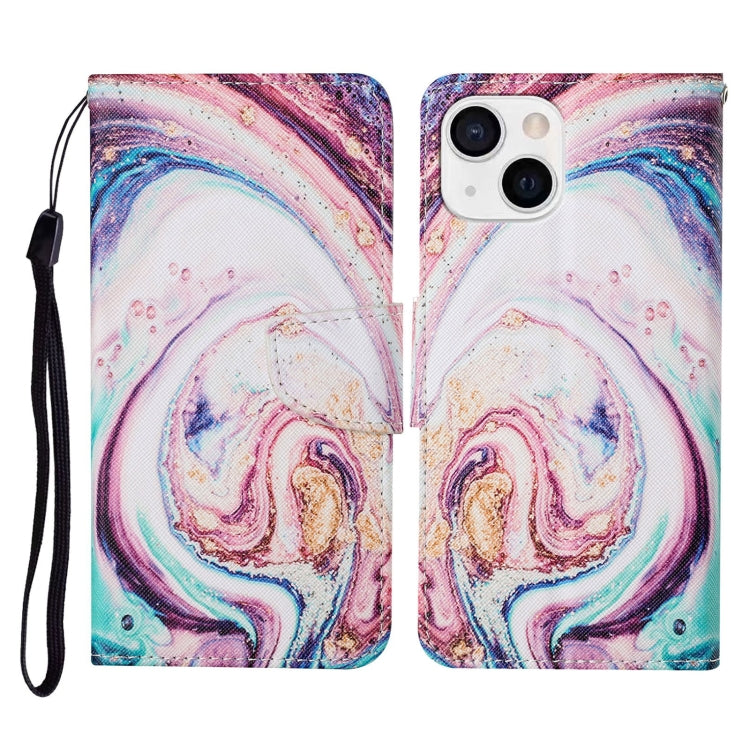 Custodia portafoglio in pelle per iPhone 13 mini