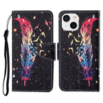 Custodia portafoglio in pelle per iPhone 13 mini