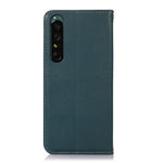 KHAZNEH Custodia per telefono in pelle di vacchetta con strato superiore nappa, For Sony Xperia 1 IV, For Sony Xperia 10 IV