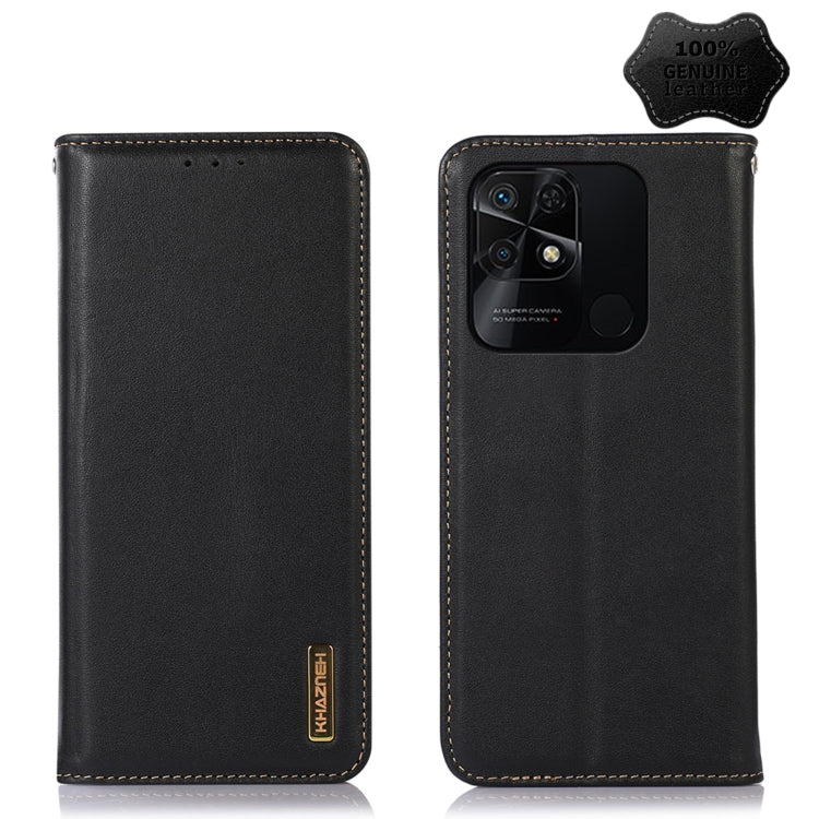 KHAZNEH Custodia per telefono in pelle di vacchetta con strato superiore nappa, For Xiaomi Redmi 10C / 10 India, For Xiaomi Redmi K40S, For Xiaomi Redmi K50 / K50 Pro, For Xiaomi Redmi K50 Gaming, For Xiaomi Redmi Note 11 4G/11S 4G Global              ...