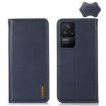 KHAZNEH Custodia per telefono in pelle di vacchetta con strato superiore nappa, For Xiaomi Redmi 10C / 10 India, For Xiaomi Redmi K40S, For Xiaomi Redmi K50 / K50 Pro, For Xiaomi Redmi K50 Gaming, For Xiaomi Redmi Note 11 4G/11S 4G Global              ...