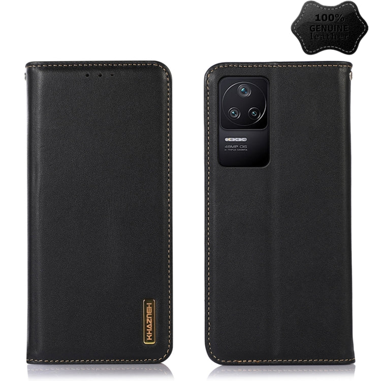KHAZNEH Custodia per telefono in pelle di vacchetta con strato superiore nappa, For Xiaomi Redmi 10C / 10 India, For Xiaomi Redmi K40S, For Xiaomi Redmi K50 / K50 Pro, For Xiaomi Redmi K50 Gaming, For Xiaomi Redmi Note 11 4G/11S 4G Global              ...