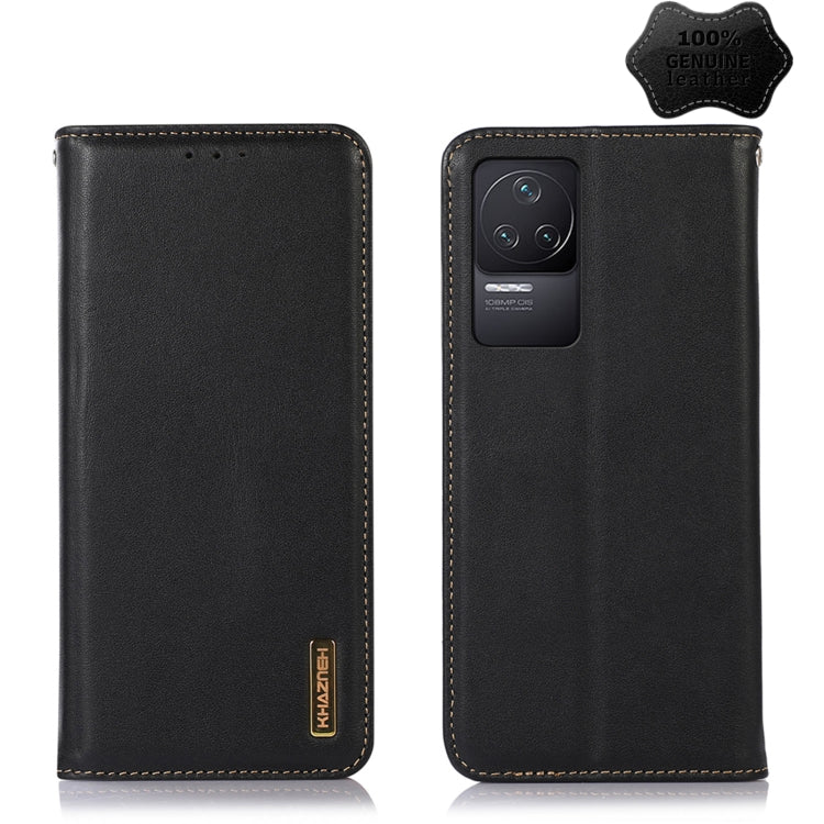 KHAZNEH Custodia per telefono in pelle di vacchetta con strato superiore nappa, For Xiaomi Redmi 10C / 10 India, For Xiaomi Redmi K40S, For Xiaomi Redmi K50 / K50 Pro, For Xiaomi Redmi K50 Gaming, For Xiaomi Redmi Note 11 4G/11S 4G Global              ...