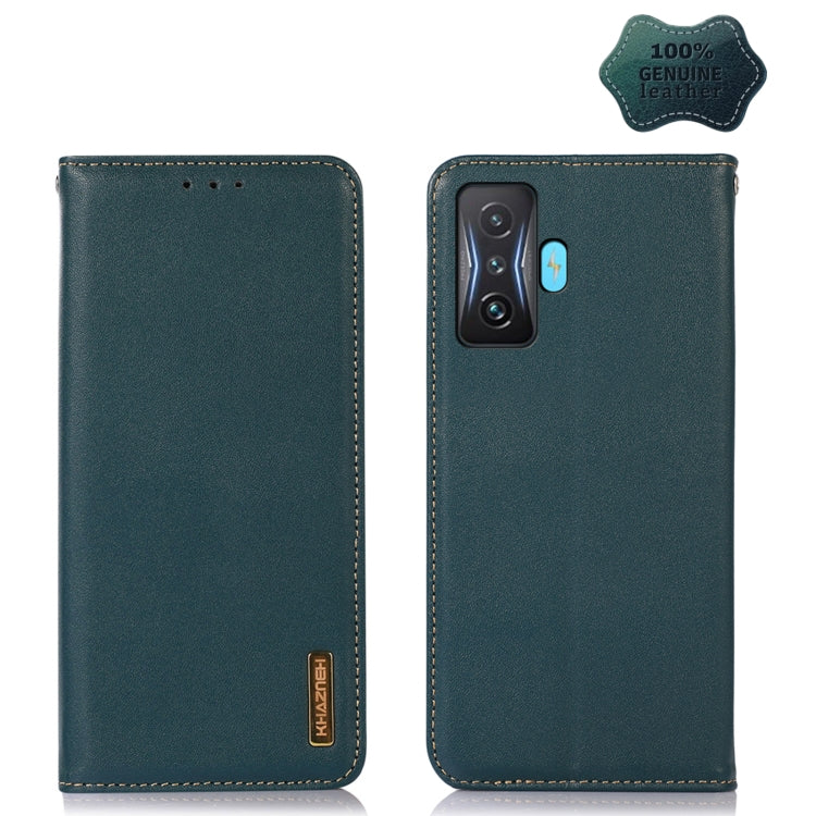 KHAZNEH Custodia per telefono in pelle di vacchetta con strato superiore nappa, For Xiaomi Redmi 10C / 10 India, For Xiaomi Redmi K40S, For Xiaomi Redmi K50 / K50 Pro, For Xiaomi Redmi K50 Gaming, For Xiaomi Redmi Note 11 4G/11S 4G Global              ...