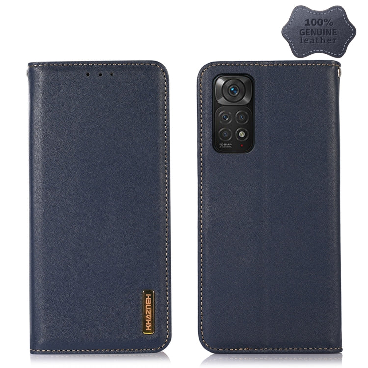 KHAZNEH Custodia per telefono in pelle di vacchetta con strato superiore nappa, For Xiaomi Redmi 10C / 10 India, For Xiaomi Redmi K40S, For Xiaomi Redmi K50 / K50 Pro, For Xiaomi Redmi K50 Gaming, For Xiaomi Redmi Note 11 4G/11S 4G Global              ...
