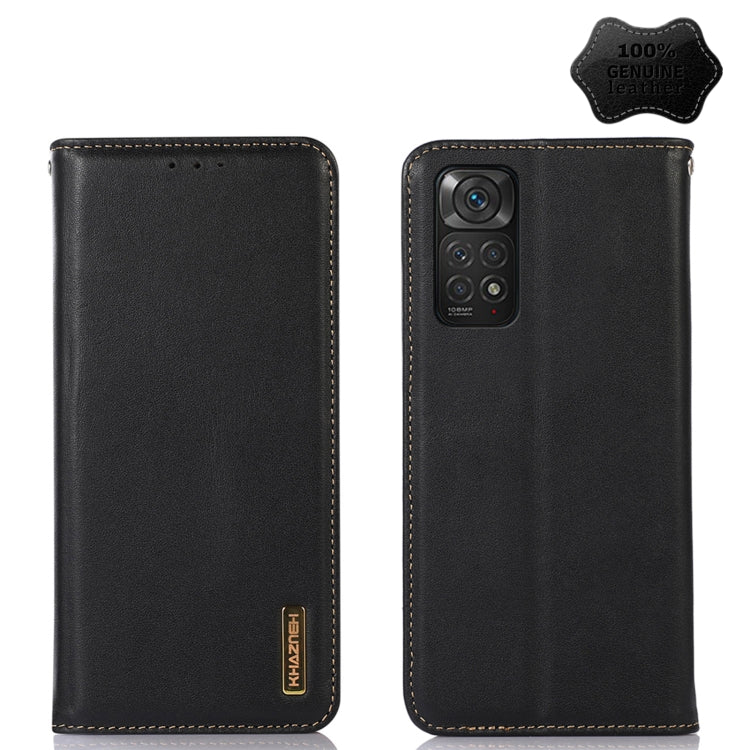 KHAZNEH Custodia per telefono in pelle di vacchetta con strato superiore nappa, For Xiaomi Redmi 10C / 10 India, For Xiaomi Redmi K40S, For Xiaomi Redmi K50 / K50 Pro, For Xiaomi Redmi K50 Gaming, For Xiaomi Redmi Note 11 4G/11S 4G Global              ...