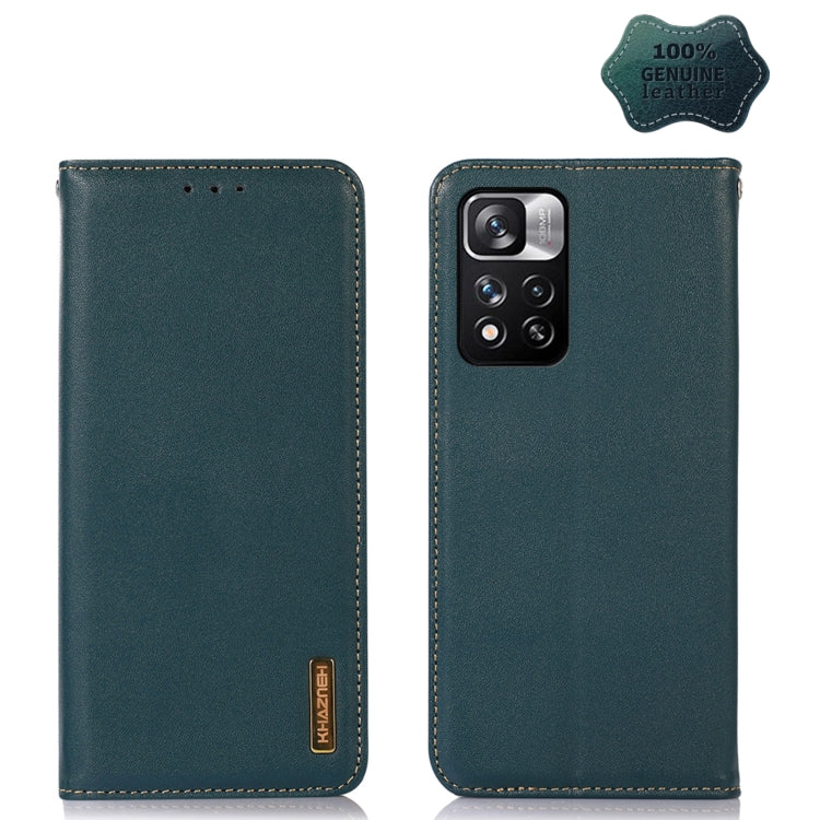 KHAZNEH Custodia per telefono in pelle di vacchetta con strato superiore nappa, For Xiaomi Redmi 10C / 10 India, For Xiaomi Redmi K40S, For Xiaomi Redmi K50 / K50 Pro, For Xiaomi Redmi K50 Gaming, For Xiaomi Redmi Note 11 4G/11S 4G Global              ...