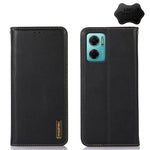 KHAZNEH Custodia per telefono in pelle di vacchetta con strato superiore nappa, For Xiaomi Redmi Note 11E / Redmi 10 5G, For Xiaomi Poco M4 Pro 4G, For Xiaomi Poco X4 Pro 5G