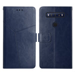 Custodia per telefono in pelle flip orizzontale con cuciture a Y, For TCL 10 SE, For TCL 20 Pro 5G, For TCL 20 R 5G, For TCL 20 SE