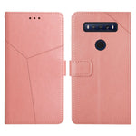 Custodia per telefono in pelle flip orizzontale con cuciture a Y, For TCL 10 SE, For TCL 20 Pro 5G, For TCL 20 R 5G, For TCL 20 SE