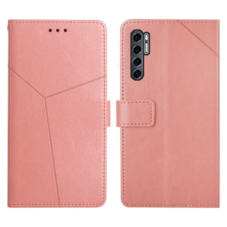 Custodia per telefono in pelle flip orizzontale con cuciture a Y, For TCL 10 SE, For TCL 20 Pro 5G, For TCL 20 R 5G, For TCL 20 SE