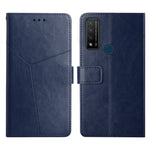 Custodia per telefono in pelle flip orizzontale con cuciture a Y, For TCL 10 SE, For TCL 20 Pro 5G, For TCL 20 R 5G, For TCL 20 SE