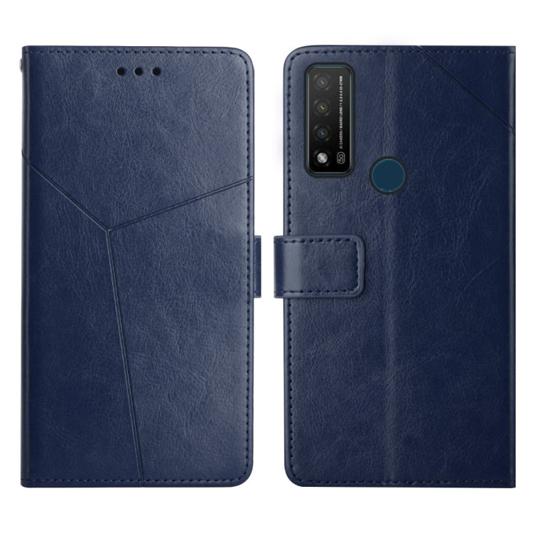 Custodia per telefono in pelle flip orizzontale con cuciture a Y, For TCL 10 SE, For TCL 20 Pro 5G, For TCL 20 R 5G, For TCL 20 SE