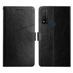 Custodia per telefono in pelle flip orizzontale con cuciture a Y, For TCL 10 SE, For TCL 20 Pro 5G, For TCL 20 R 5G, For TCL 20 SE