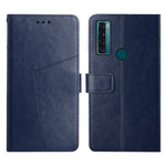 Custodia per telefono in pelle flip orizzontale con cuciture a Y, For TCL 10 SE, For TCL 20 Pro 5G, For TCL 20 R 5G, For TCL 20 SE