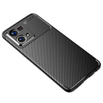 Custodia per telefono in TPU antiurto con struttura in fibra di carbonio, For OPPO A57 2022, For OPPO Reno7 4G Global, For Xiaomi Black Shark 5 / 5 Pro