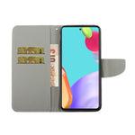 Custodia per telefono in pelle con disegno colorato 3D, For Samsung Galaxy A33 5G