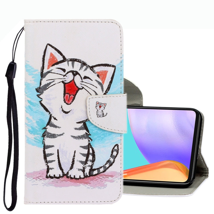 Custodia per telefono in pelle con disegno colorato 3D, For Samsung Galaxy A33 5G