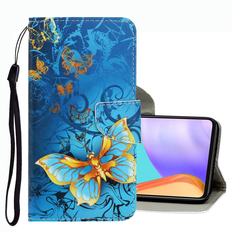 Custodia per telefono in pelle con disegno colorato 3D, For Samsung Galaxy A33 5G
