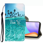 Custodia per telefono in pelle con disegno colorato 3D, For Samsung Galaxy A33 5G