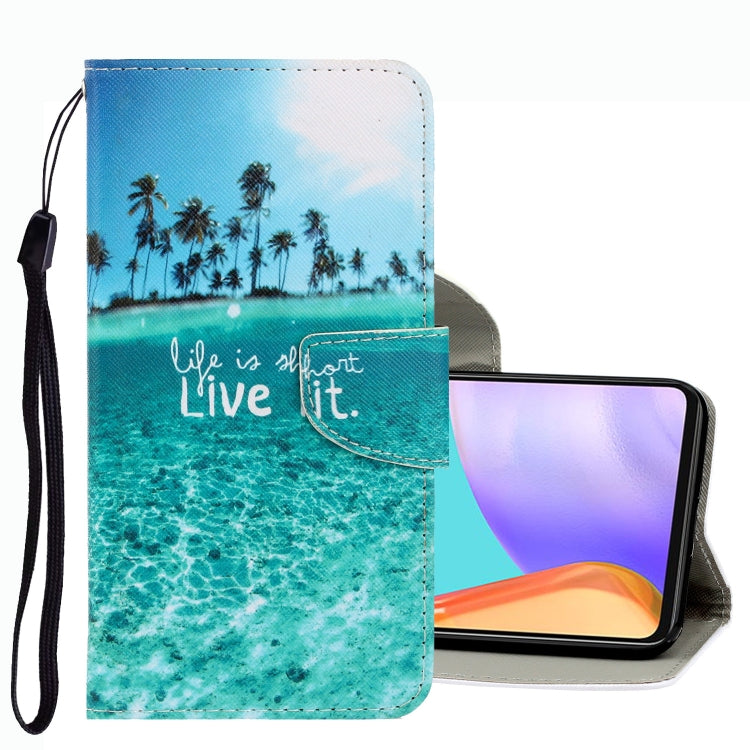 Custodia per telefono in pelle con disegno colorato 3D, For Samsung Galaxy A33 5G
