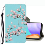 Custodia per telefono in pelle con disegno colorato 3D, For Samsung Galaxy A53