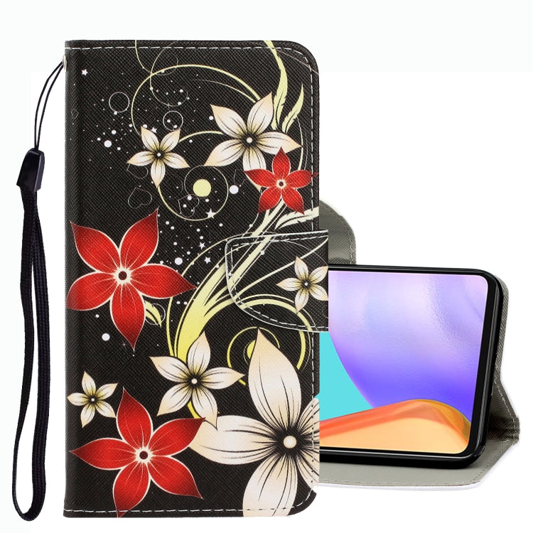 Custodia per telefono in pelle con disegno colorato 3D, For Samsung Galaxy A53