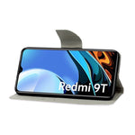Custodia per telefono in pelle con disegno colorato 3D, For Xiaomi Redmi 9T