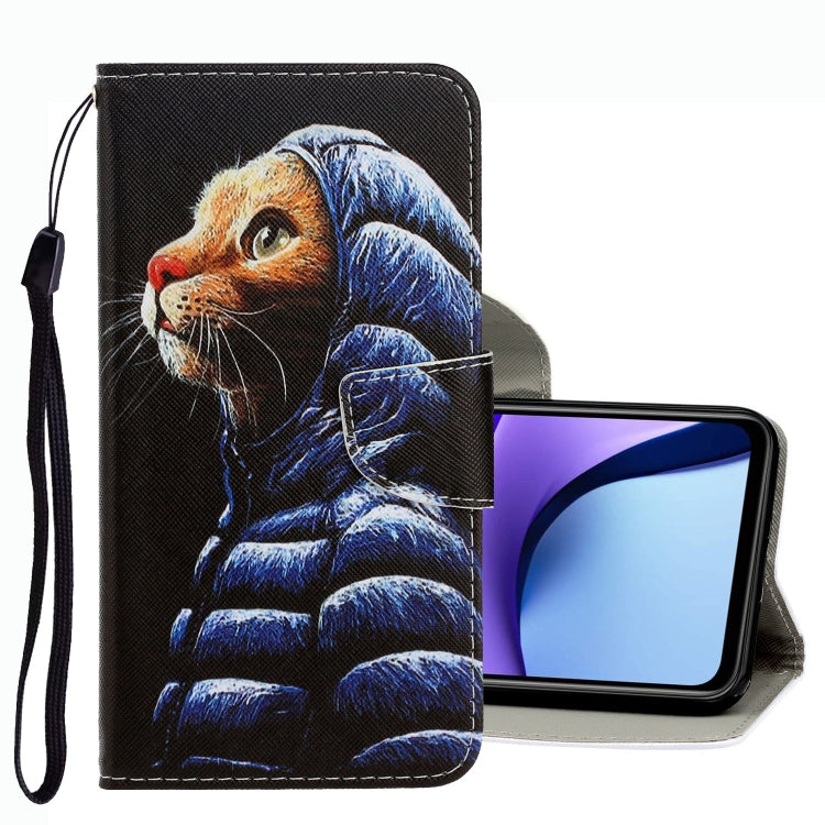 Custodia per telefono in pelle con disegno colorato 3D, For Xiaomi Redmi Note 9T