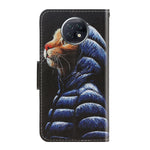 Custodia per telefono in pelle con disegno colorato 3D, For Xiaomi Redmi Note 9T