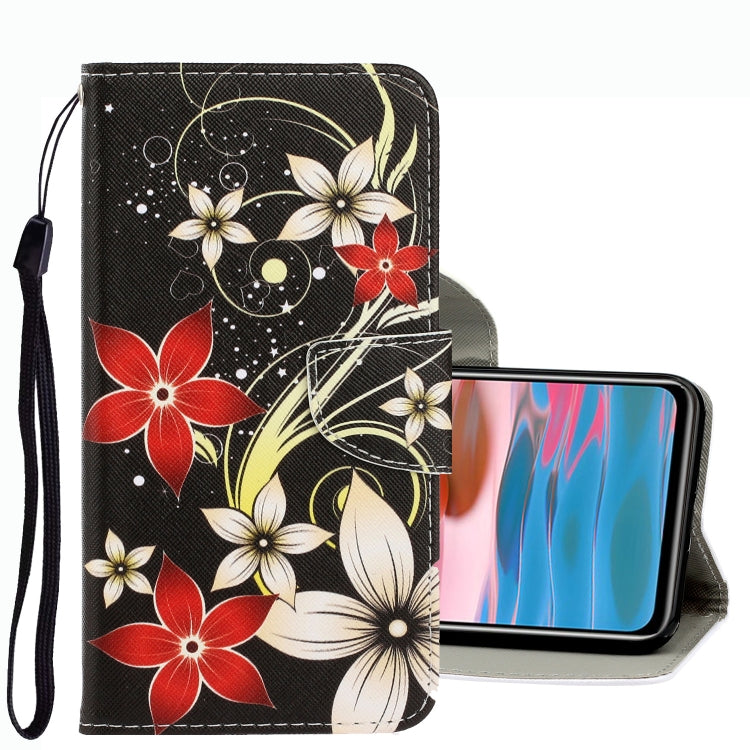 Custodia per telefono in pelle con disegno colorato 3D, For Xiaomi Redmi Note 10 4G