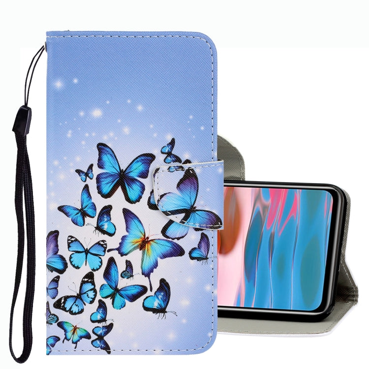 Custodia per telefono in pelle con disegno colorato 3D, For Xiaomi Redmi Note 10 4G