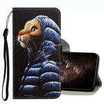 Custodia per telefono in pelle con disegno colorato 3D, For Xiaomi Redmi Note 10 5G