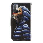 Custodia per telefono in pelle con disegno colorato 3D, For Xiaomi Redmi Note 10 5G