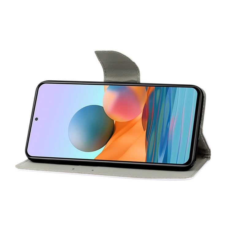 Custodia per telefono in pelle con disegno colorato 3D, For Xiaomi Redmi Note 10 Pro