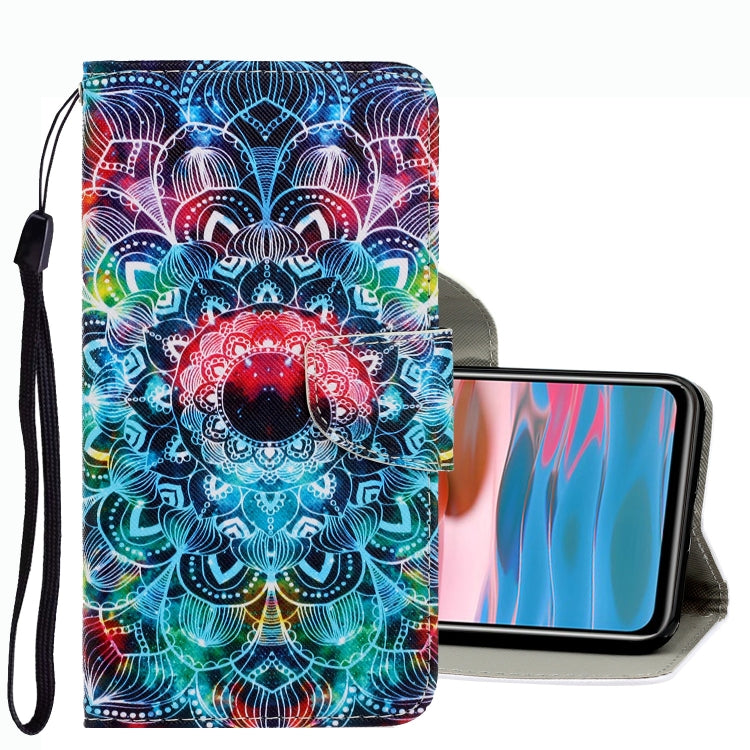 Custodia per telefono in pelle con disegno colorato 3D, For Xiaomi Redmi Note 10 Pro
