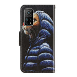 Custodia per telefono in pelle con disegno colorato 3D, For Xiaomi Mi 10T / 10T Pro