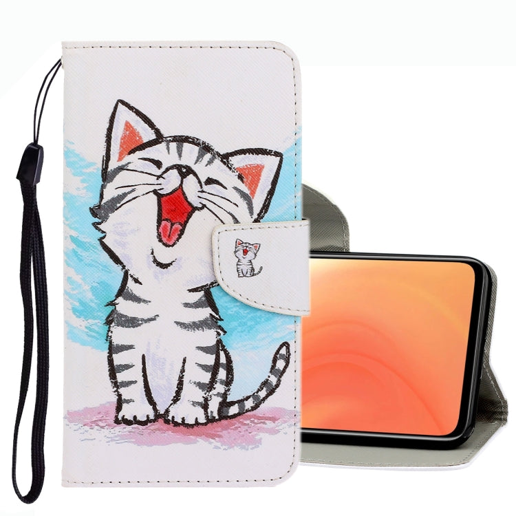 Custodia per telefono in pelle con disegno colorato 3D, For Xiaomi Mi 10T / 10T Pro