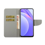 Custodia per telefono in pelle con disegno colorato 3D, For Xiaomi Mi 10T Lite