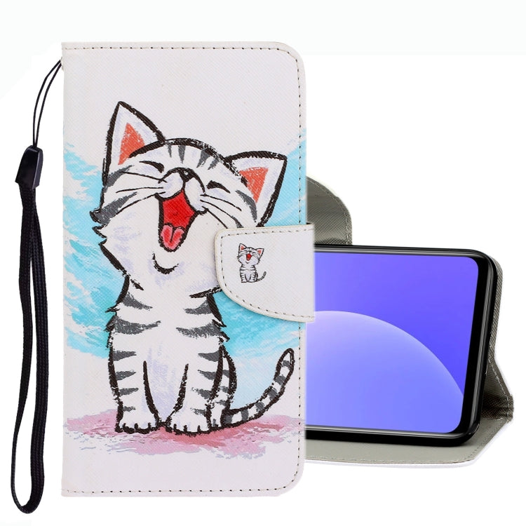 Custodia per telefono in pelle con disegno colorato 3D, For Xiaomi Mi 10T Lite